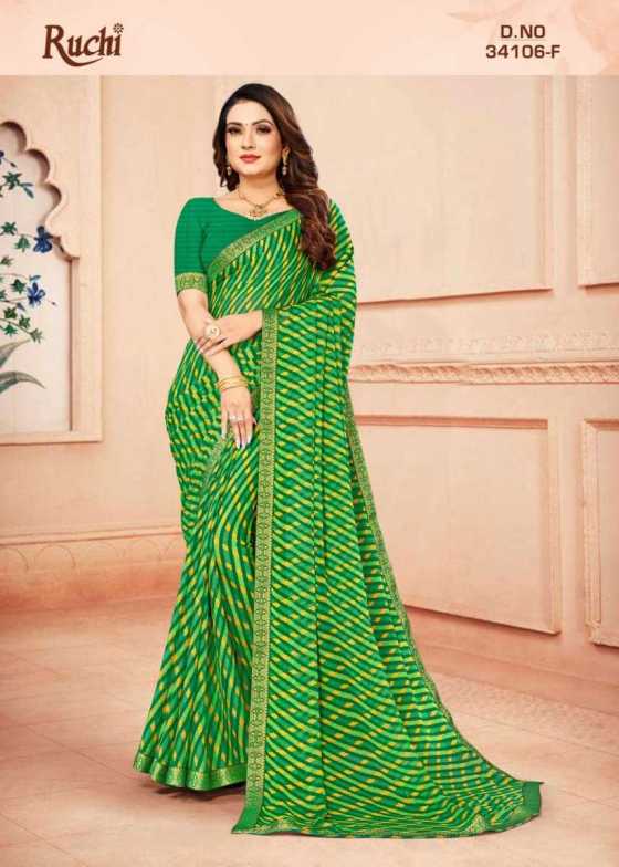 RUCHI-SIMAYAA-LEHRIYA-106-CHIFFON-SAREE-WITH-ATTACHED-BORDER-BEAUTFUL-SAREE-CATALOGUE-6