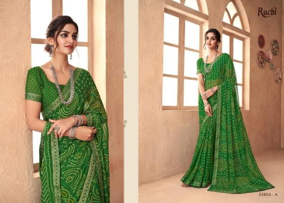 RUCHI-SIMAYAA-VOL-18-SERIES-25801A-TO-25803D-CHIFFON-BANDHNI-SAREE-ATTACHED-WITH-BANARSI-BORDER-BEAUTIFUL-SAREE-CATALOGUE-28