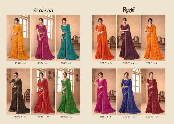 RUCHI-SIMAYAA-VOL-18-SERIES-25801A-TO-25803D-CHIFFON-BANDHNI-SAREE-ATTACHED-WITH-BANARSI-BORDER-BEAUTIFUL-SAREE-CATALOGUE-37