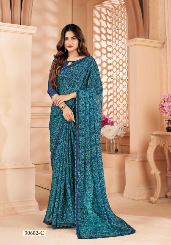 RUCHI-VANILLA-VOL-4-SERIES-30601A-TO-30603D-CHIFFON-SAREE-WITH-ATTACHED-SWAROSKI-BORDER-SAREE-CATALOGUE-9