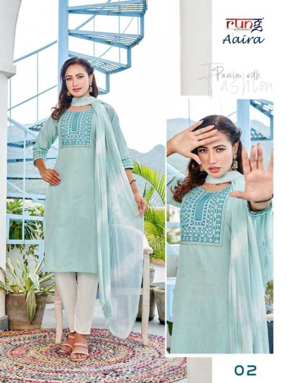 RUNG-AAIRA-HEAVY-BANGLORE-COTTON-WIVING-NEW-KURTI-PANT-DUPATTA-CATLOG-3