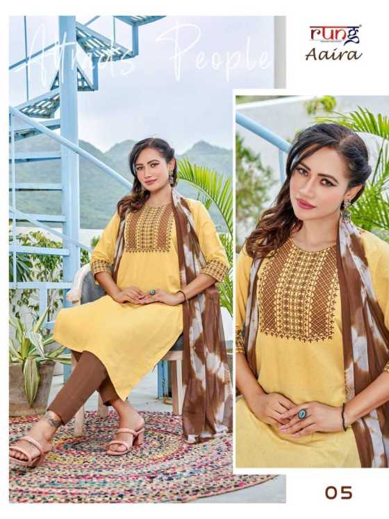 RUNG-AAIRA-HEAVY-BANGLORE-COTTON-WIVING-NEW-KURTI-PANT-DUPATTA-CATLOG-7