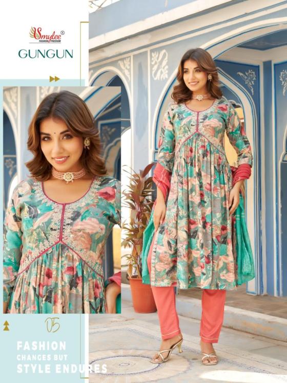 RUNG-GUN-GUN-HEAVY-FOIL-RIYON-PRINT-WITH-EMBROIDERY-WORK-KURTI-WITH-PANT-DUPATTA-CATLOG-2