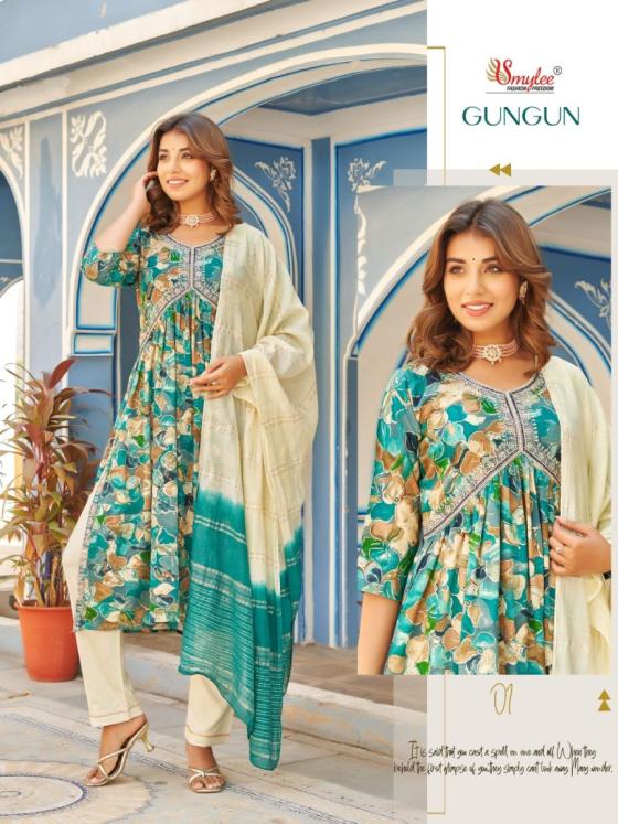 RUNG-GUN-GUN-HEAVY-FOIL-RIYON-PRINT-WITH-EMBROIDERY-WORK-KURTI-WITH-PANT-DUPATTA-CATLOG-7