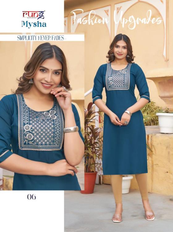 RUNG-MYSHA-HEAVY-SUPER-SOFT-RIYON-WITH-NECK-EMBROIDERY-WOTLRK-KURTI-CATALOGUE-5