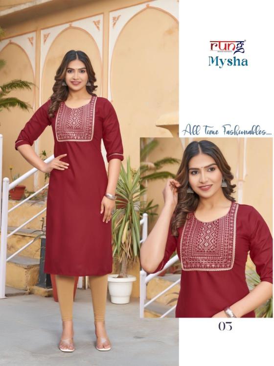 RUNG-MYSHA-HEAVY-SUPER-SOFT-RIYON-WITH-NECK-EMBROIDERY-WOTLRK-KURTI-CATALOGUE-7