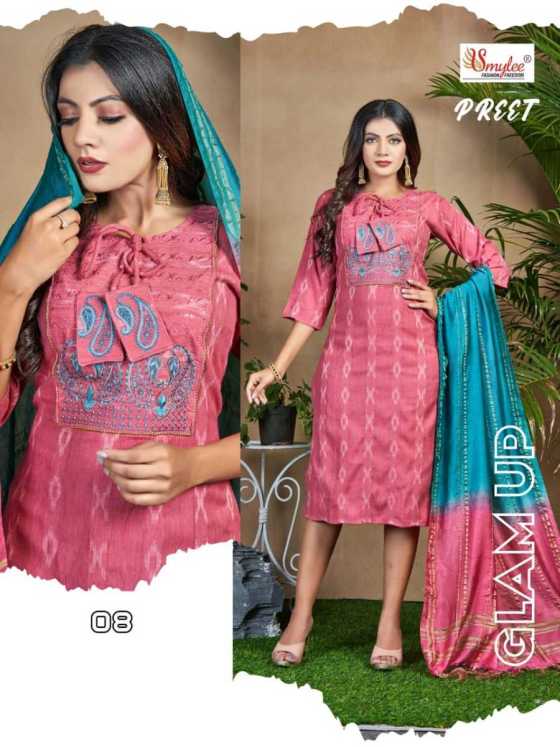 RUNG-PREET-HEAVY-IKAT-RIYON-PRINT-WITH-EMBROIDERY-JACQUARD-DUPATTA-KURTI-CATALOGUE-7