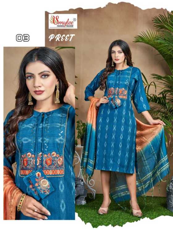 RUNG-PREET-HEAVY-IKAT-RIYON-PRINT-WITH-EMBROIDERY-JACQUARD-DUPATTA-KURTI-CATALOGUE-9