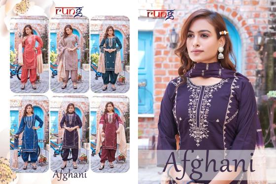 RUNG-PRESENTS-AFGANI-HEAVY-ROMAN-SILK-WITH-EMBROIDERY-WORK-KURTI-PANT-DUPATTA-CATALOGUE-1