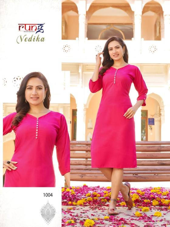 RUNG-VEDIKA-HEAVY-22KG-RIYON-WITH-NECK-SLEEVE-BUTTON-KURTI-CATALOGUE-2