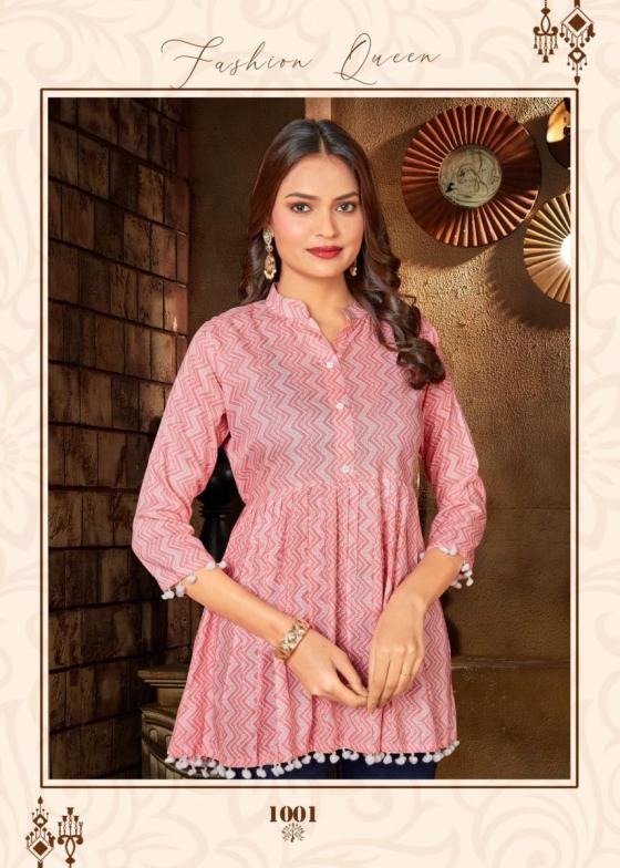 SANGEET-PUMPUM-HEAVY-RAYON-FABRIC-WITH-PUMPUM-AND-KNOT-KURTI-TOP-CATALOGUE-9