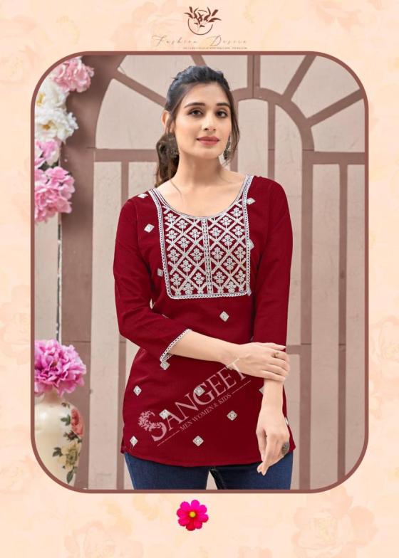 SANGEET-RUNGSIYA-BOMBAY-RAYON-PATTERN-WITH-WHITE-EMBROIDERY-SEQUENCE-WORK-BEAUTIFUL-KURTI-TOPS-CATALOGUE-2