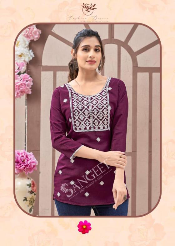 SANGEET-RUNGSIYA-BOMBAY-RAYON-PATTERN-WITH-WHITE-EMBROIDERY-SEQUENCE-WORK-BEAUTIFUL-KURTI-TOPS-CATALOGUE-9