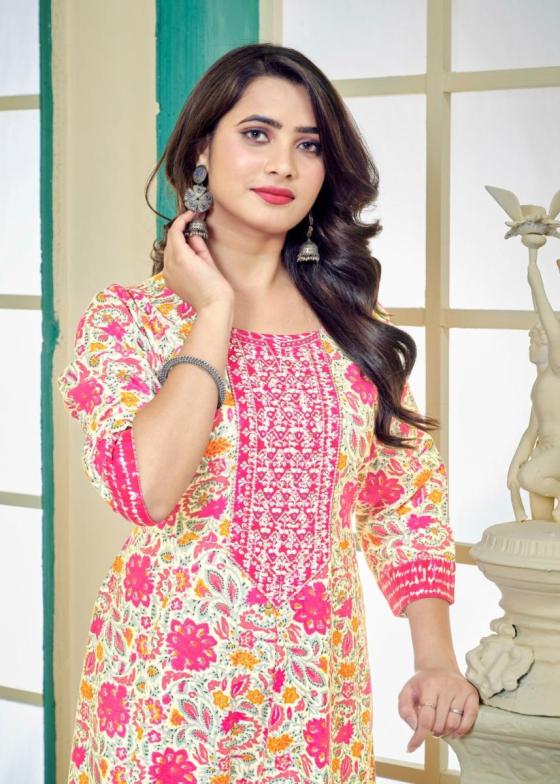 SANGEET-SUNFLOWER-HEAVY-RAYON-SURAT-PRINT-EMBROIDERY-SEQUENCE-WORK-BEAUTIFUL-KURTI-TOP-CATALOGUE-2