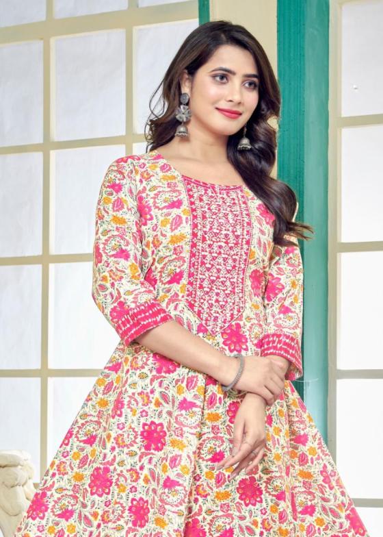 SANGEET-SUNFLOWER-HEAVY-RAYON-SURAT-PRINT-EMBROIDERY-SEQUENCE-WORK-BEAUTIFUL-KURTI-TOP-CATALOGUE-3