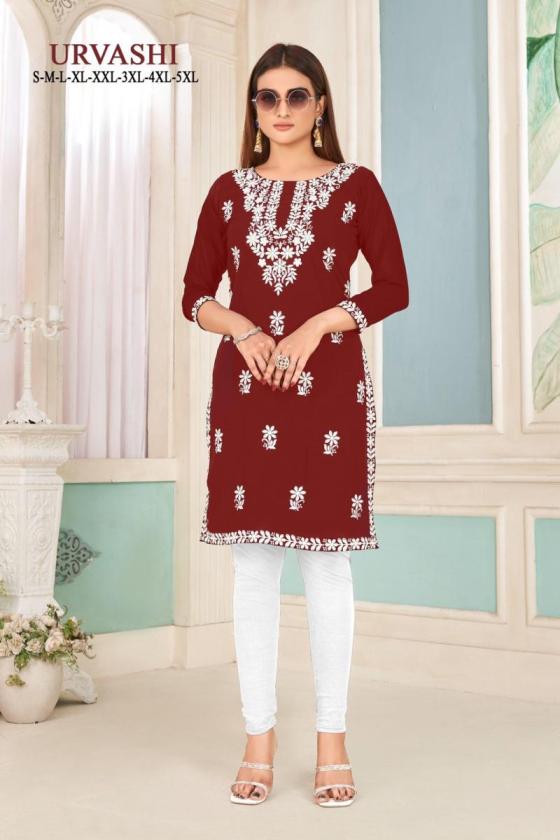 SANGEET-URVASHI-HEAVY-BOMBAY-RAYON-WHITE-COTTON-EMBROIDERY-KURTI-TOP-CATALOGUE-2