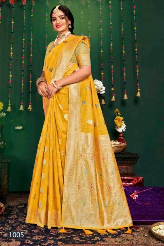 SAROJ-SAREE-HULCHUL-LINEN-VOL-4-HEAVY-PURE-SLUB-LINEN-FABRIC-WITH-FANCY-MEENA-DESIGN-SAREE-CATALOGUE-6