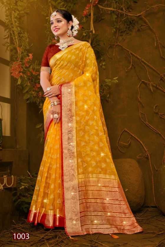 SAROJ-SAREE-IMPERIAL-GOLD-VOL-2-KHADI-ORGANZA-SAREE-WITH-HEAVY-SWAROSKI-BEAUTIFUL-SAREE-CATALOGUE-4