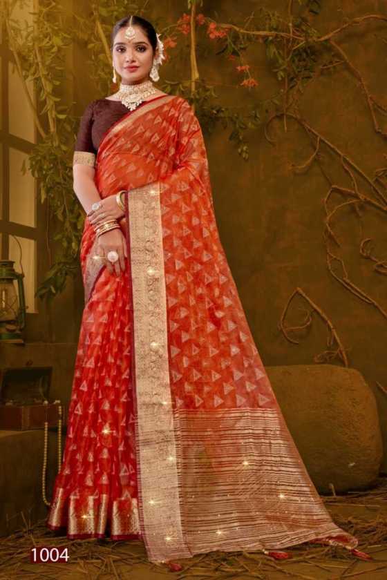 SAROJ-SAREE-IMPERIAL-GOLD-VOL-2-KHADI-ORGANZA-SAREE-WITH-HEAVY-SWAROSKI-BEAUTIFUL-SAREE-CATALOGUE-5