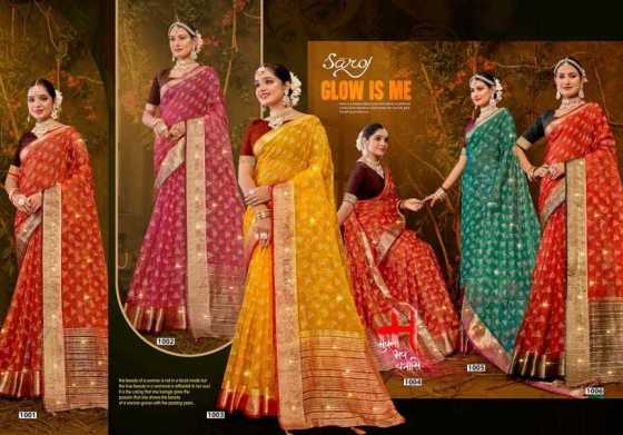 SAROJ-SAREE-IMPERIAL-GOLD-VOL-2-KHADI-ORGANZA-SAREE-WITH-HEAVY-SWAROSKI-BEAUTIFUL-SAREE-CATALOGUE-8