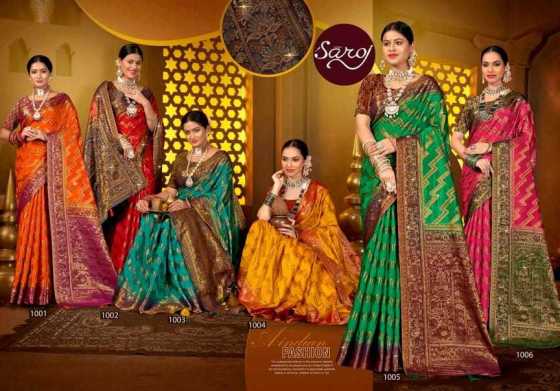 SAROJ-SAREE-TANAK-TARA-VOL-4-SOFT-DOLLA-SILK-WITH-HEAVY-SWAROVSKI-WORK-RICH-PALLU-SAREE-CATALOGUE-1