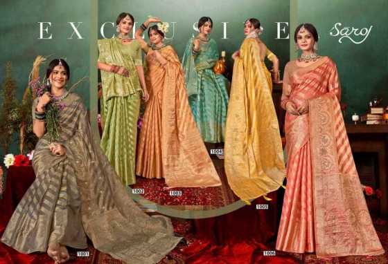 SAROJ-SAREES-SHREYA-SAROSKI-VOL-3-SOFT-ORGANZA-SAREE-IN-MATCHING-WITH-HEAVY-SWAROSKI-CATALOGUE-8