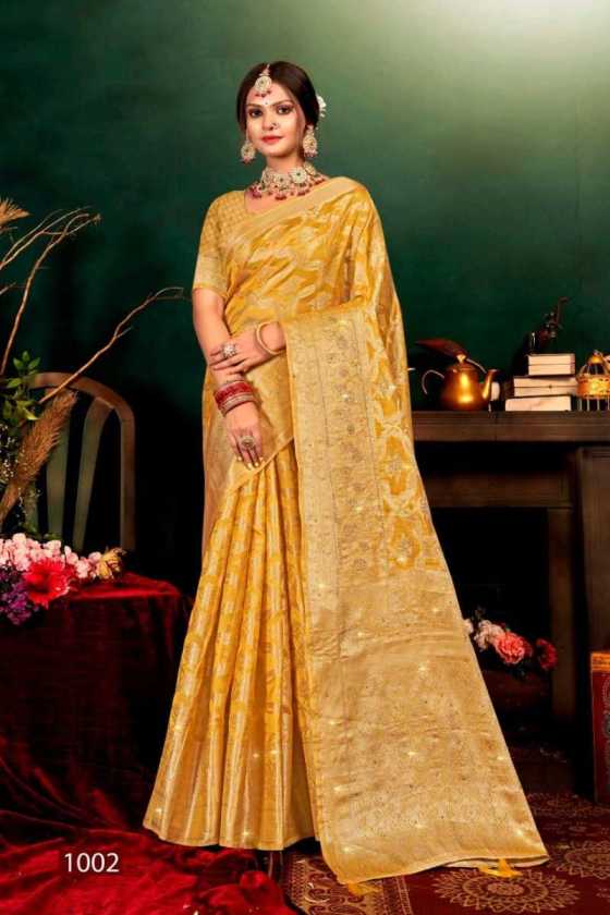 SAROJ-SAREES-SHREYA-SAROSKI-VOL-7-SOFT-ORGANZA-SAREE-IN-MATCHING-WITH-HEAVY-SWAROSKI-CATALOGUE-3