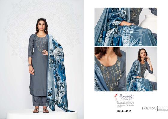 SARVADA-JIYARA-ROMANSILK-AND-FANCY-HAND-WORK-WITH-COTTON-INNER-AWOSOME-KURTI-PANT-CHINON-WITH-DIGITAL-PRINT-DUPATTA-CATALOGUE-4