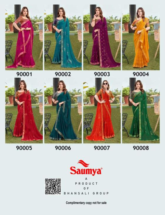 SAUMYA-NAVYA-GEORGETTE-PATTERN-WITH-SMOKE-DUBLE-PRINT-BANARSI-LACE-WITH-SOFTY-SILK-BLOUSE-BEAUTIFUL-SAREE-CATALOGUE-7