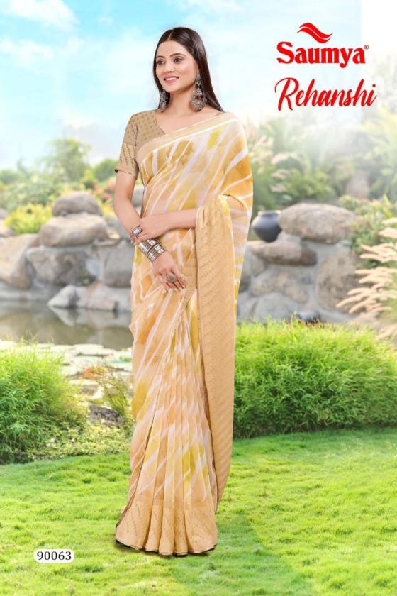 SAUMYA-REHANSHI-GEORGETTE-CANDY-BORDER-SHIBHORI-WITH-LARIYA-PRINT-AND-DIGITAL-PIPING-EXTREMELY-WELL-PROCESSED-BEST-COLOUR-SAREE-CATALOGUE-1