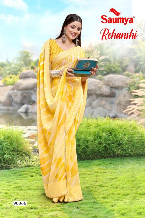 SAUMYA-REHANSHI-GEORGETTE-CANDY-BORDER-SHIBHORI-WITH-LARIYA-PRINT-AND-DIGITAL-PIPING-EXTREMELY-WELL-PROCESSED-BEST-COLOUR-SAREE-CATALOGUE-6