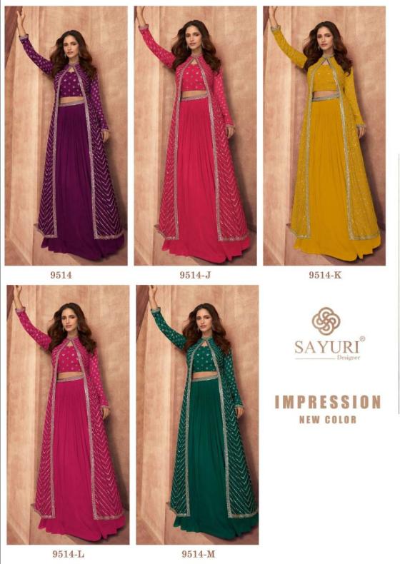 SAYURI-DESIGNER-IMPRESSION-CHINON-SILK-FREE-SIZE-STITCHED-3-PIECE-SET-OF-5-COLOURS-READYMADE-DESIGNER-DRESS-CATALOGUE-14