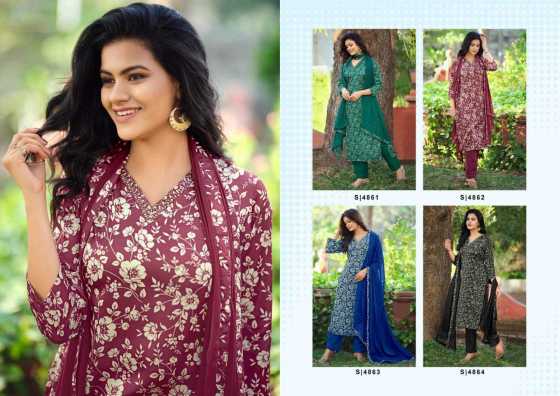 SBS-SAREEKA-JAM-SAATAN-KURTI-PANT-DUPATTA-CATALOGUE-1