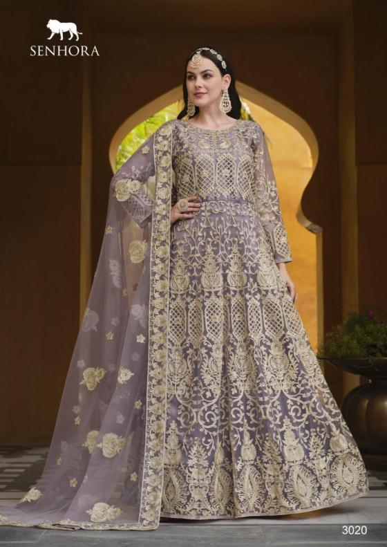 SENHORA-KALISHTA-SERIES-3019-TO-3022-PURE-BUTTRRFLY-NET-FRONT-BACK-HEAVY-WORK-STONE-WORK-AND-JAPAN-SATIN-BOTTOM-BEAUTIFUL-DESIGNER-LEHENGA-CATALOGUE-11