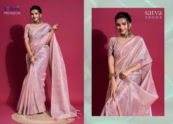 SETHNIC-SATVA-DENSE-WOVEN-ORGANZA-ALL-OVER-GOLDAN-ZARI-BEAUTIFUL-TESSELS-ON-THE-PALLU-6