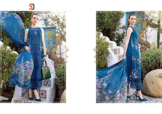 SHRADDHA-DESIGNER-MARIA-B-LWAN-VOL-1NX-PURE-COTTON-EMBROIDERD-CHIKAN-WORK-BEAUTIFUL-DRESS-MAERIAL-CATALOGUE-2