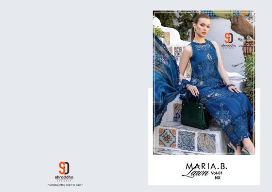 SHRADDHA-DESIGNER-MARIA-B-LWAN-VOL-1NX-PURE-COTTON-EMBROIDERD-CHIKAN-WORK-BEAUTIFUL-DRESS-MAERIAL-CATALOGUE-8