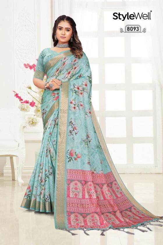 STYLEWELL-APARNA-DIGITAL-PRINT-ON-FANCY-SELF-JACQUARD-SILK-SAREE-CATALOGUE-2