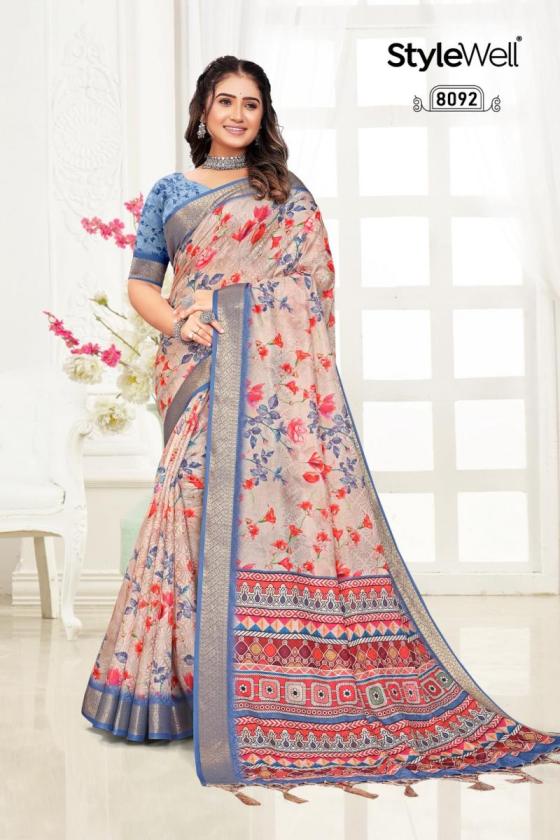 STYLEWELL-APARNA-DIGITAL-PRINT-ON-FANCY-SELF-JACQUARD-SILK-SAREE-CATALOGUE-3