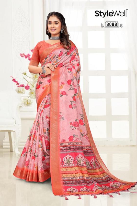 STYLEWELL-APARNA-DIGITAL-PRINT-ON-FANCY-SELF-JACQUARD-SILK-SAREE-CATALOGUE-7