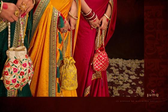 SUMA-DESIGNER-AAYUSHI-SERIES-4001-TO-4009-HEAVY-VICHITRA-BLOOMING-WITH-SWAROVSKI-WORK-SEQUENCE-UNIQUE-BORDER-SAREE-CATLOG-12