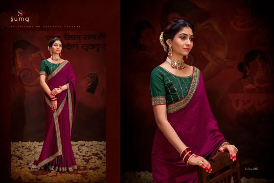 SUMA-DESIGNER-AAYUSHI-SERIES-4001-TO-4009-HEAVY-VICHITRA-BLOOMING-WITH-SWAROVSKI-WORK-SEQUENCE-UNIQUE-BORDER-SAREE-CATLOG-8