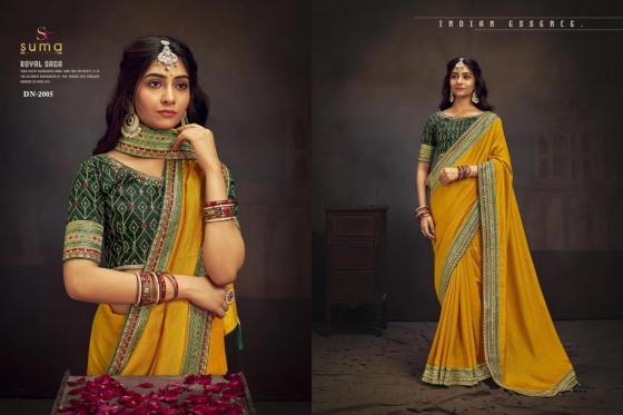 SUMA-DESIGNER-MIRANSH-SERIES-2001-TO-2008-VICHITRA-BLOMING-WITH-EMBROIDERY-WORK-AND-BANLORI-SILK-BALOUSE-SAREE-CATALOGUE-7