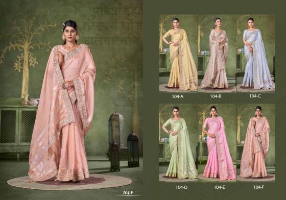 SUMITRA-D.NO-104A-TO-104E-BANARASI-LINEN-CHECKS-WITH-CODING-WORK-BEAUTIFUL-SAREE-CATALOGUE-8