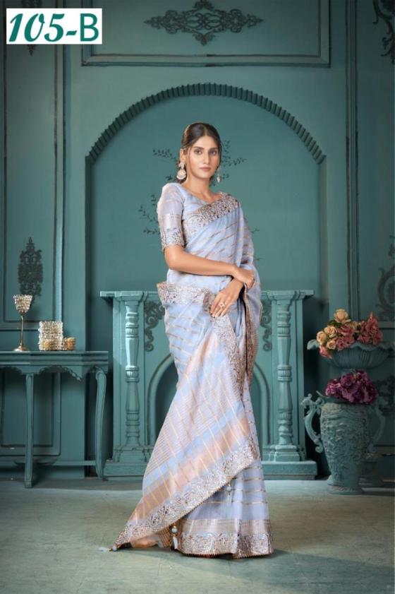 SUMITRA-D.NO-105A-TO-105F-DAYED-HEAVY-COTTON-LINING-WITH-CODING-SEQUINS-WORK-WITH-HEAVY-BLOUSE-SAREE-CATALOGUE-27