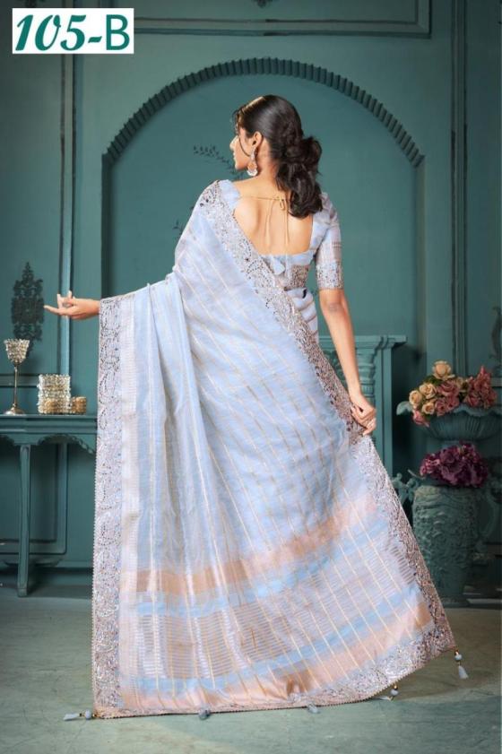 SUMITRA-D.NO-105A-TO-105F-DAYED-HEAVY-COTTON-LINING-WITH-CODING-SEQUINS-WORK-WITH-HEAVY-BLOUSE-SAREE-CATALOGUE-29