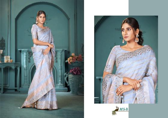 SUMITRA-D.NO-105A-TO-105F-DAYED-HEAVY-COTTON-LINING-WITH-CODING-SEQUINS-WORK-WITH-HEAVY-BLOUSE-SAREE-CATALOGUE-30