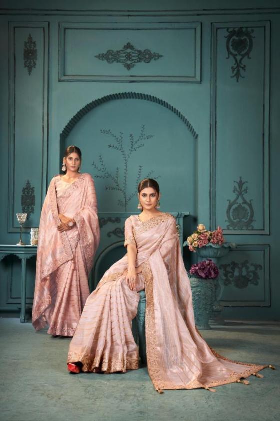 SUMITRA-D.NO-105A-TO-105F-DAYED-HEAVY-COTTON-LINING-WITH-CODING-SEQUINS-WORK-WITH-HEAVY-BLOUSE-SAREE-CATALOGUE-4