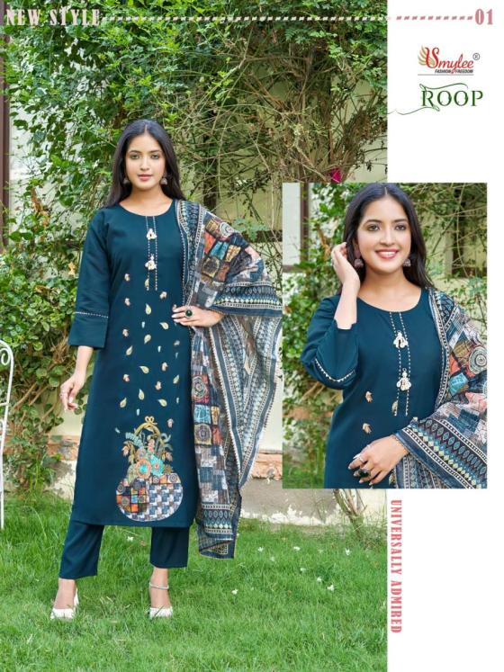 SWYLEE-RUNG-ROOP-HEAVY-ROMAN-SILK-WITH-INNER-EMBROIDERY-WORK-WITH-DIITAL-EMBROIDERY-KURTI-PANT-DUPATTA-CATALOGUE-9