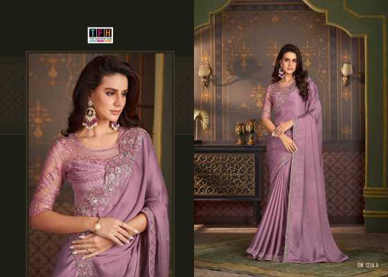 TFH-SANDAL-WOOD-HIT-DESINE-1214-COLORS-FANCY-DESIGNER-SAREES-CATALOG-1